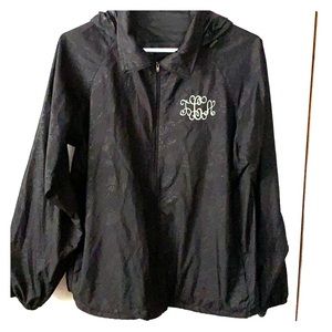 Thin Monogrammed Rain Jacket
